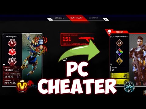 I Ran into a PC CHEATER GLITCHED into CONSOLE PRED Lobbies… (Apex Legends)