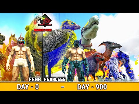 I Survive 900 Days in Impossible Hardcore Primal Fear + ARK Eternal 🔥: ARK 900 Days Survival [Hindi]