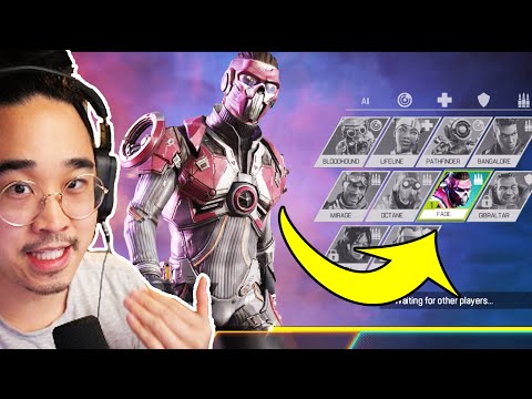 I TRIED OUT "FADE" THE NEW LEGEND EARLY! (APEX LEGENDS MOBILE)