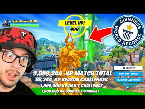 I try to BREAK this WORLD RECORD in Fortnite!