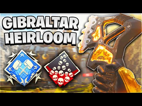 I UNLOCKED GIBRALTAR'S HEIRLOOM AND DROPPED 20 KILLS! | Apex Legends Season 12
