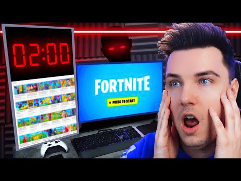 Ich SPIELE um 2 UHR NACHTS Fortnite und das ist PASSIERT..(unheimlich)