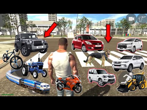 Indian bike driving 3d || All new cheat code || Balero, fortuner, scorpio || Indian Gaming School ||