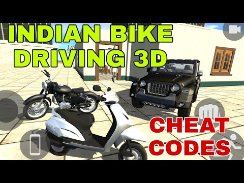 Indian Bike Driving 3D Cheat Codes all working for 2021 – 🔥 Latest and New Cheats – Part 1