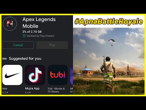 INDIA'S BIGGEST GAMING REVEAL #apnabattleroyale + APEX LEGENDS MOBILE IS OUT DOWNLOAD NOW !!! 😍💥