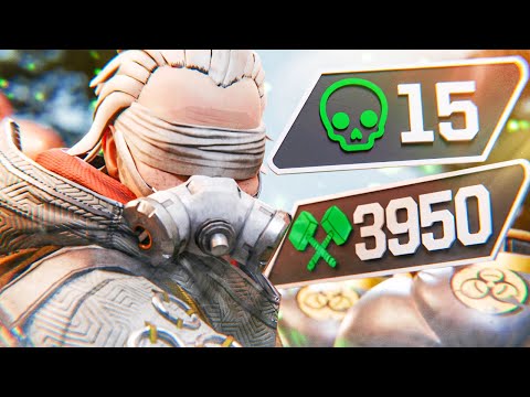INSANE RANKED GAME WITH CAUSTIC!!! Genburten (Apex Legends Season 13)