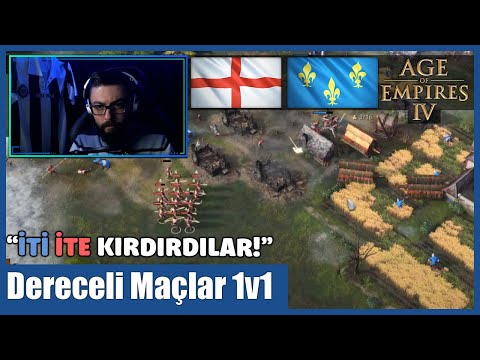 İTİ İTE KIRDIRDILAR – DERECELİ – Age of Empires 4 Türkçe #52 Aoe 4 Oynanış