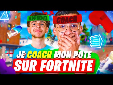 J’ai COACHÉ mon POTE DE LYCÉE sur FORTNITE