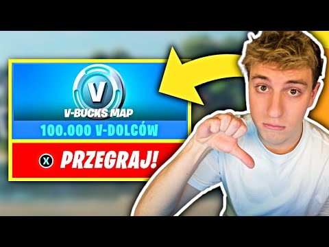 Jak PRZEGRAĆ 100 000 V-DOLCÓW w Fortnite