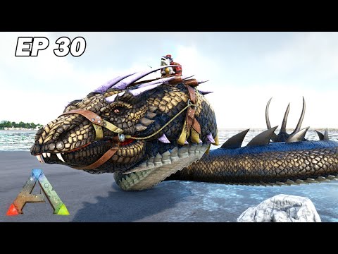 Je capture mon premier Basilic ! Ark Survival Evolved Ep30 Arkfaxia S3