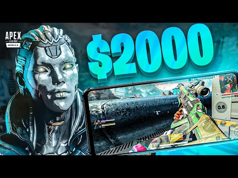 JOGANDO MEU PRIMEIRO CAMPEONATO DE APEX LEGENDS MOBILE!