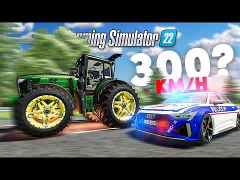 John Deere de course ? | TOP 15 VEHICULES les PLUS RAPIDES de Farming Simulator 22 !