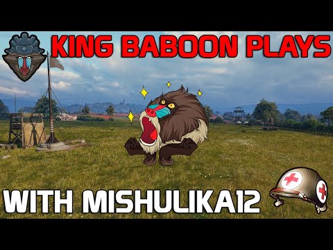 King Baboon plays platoon with Mishulika12 | World of Tanks