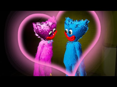 Kissy Missy and Huggy Wuggy LOVE STORY! (Poppy Playtime: Chapter 2)