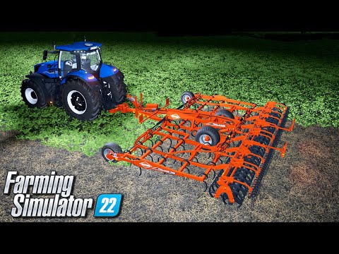 Kultywatorowanie poplonu – Farming Simulator 22 | #47