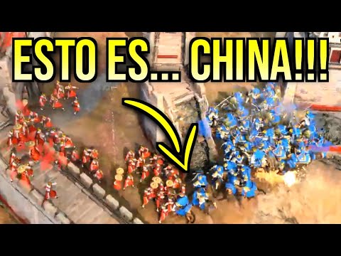 La BATALLA de las TERMÓPILAS en AGE OF EMPIRES 4 – Versión China