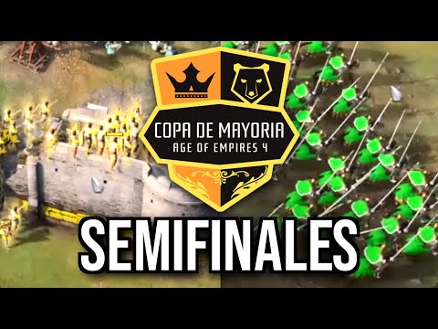 LA MEJOR REMONTADA de AGE OF EMPIRES 4 🏆🐻 Copa de Mayoria: Semifinales