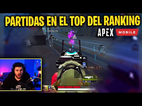 ¡LAS PARTIDAS EN EL TOP DE APEX LEGENDS MOBILE SON ÉPICAS!