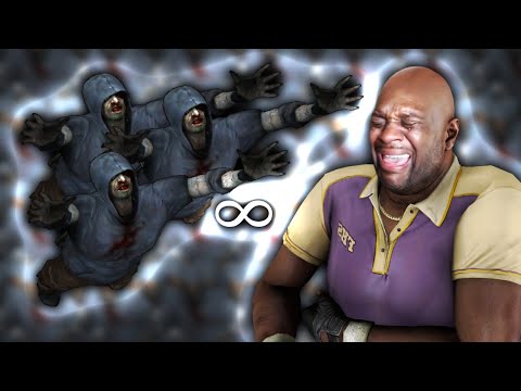 Left 4 Dead 2, but there's INFITITE HUNTERS…