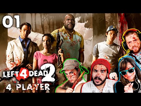 LEFT 4 DEAD 2 – Início da Campanha com 4 Jogadores!