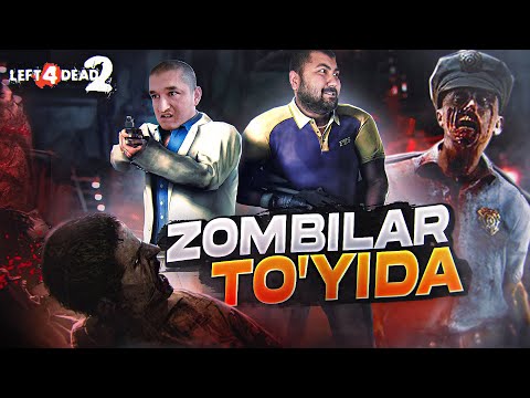 LEFT 4 DEAD 2 / ZOMBILAR TO'YIDA #1 / UZBEKCHA LETSPLAY
