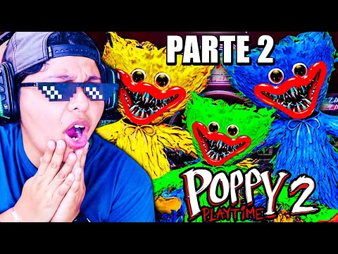 LOS HUGGY WUGGY DE COLORES DAN MUCHO MIEDO 😱 | POPPY PLAYTIME CAPITULO 2 | Parte 2 | Pathofail