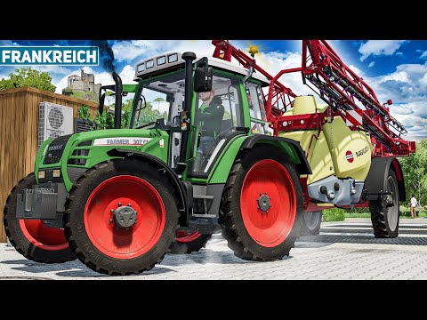 LS22 Frankreich #37: Besuch beim neuen LANDHANDEL mit der Spritze | LANDWIRTSCHAFTS SIMULATOR 22