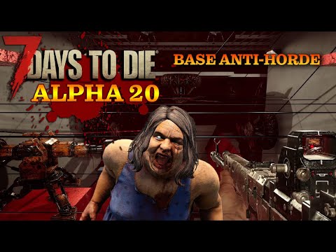 Ma Meilleur base anti-horde pour l'alpha 20 ? | 7 Days to Die FR