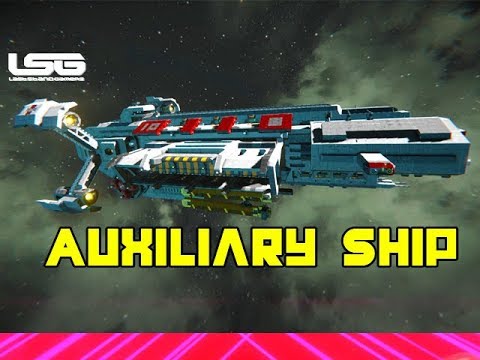 Massive Repair Auxiliary Ship – Space Engineers