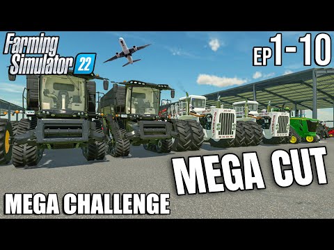 MEGA Challenge – SUPERCUT (Episode 1-10) | Farming Simulator 22