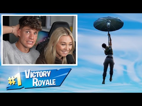 Meine Freundin spielt zum 1. Mal FORTNITE