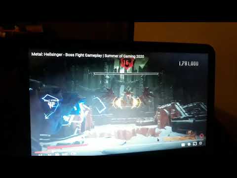 METAL HELLSINGER BOSS FIGHT GAMEPLAY TRAILER