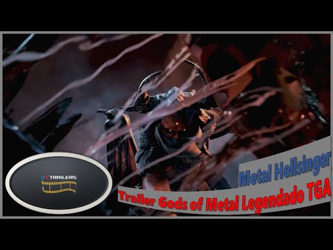 Metal: Hellsinger – Trailer Legendado Gods of Metal TGA The Game Awards (Closed Captions)