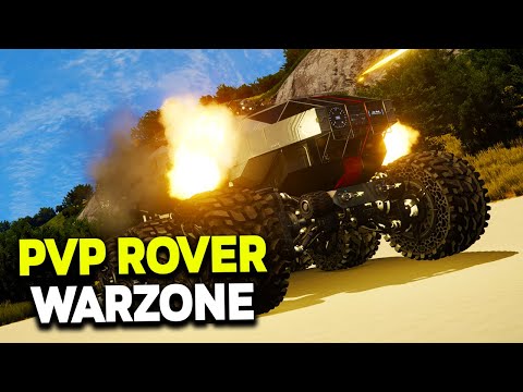 MOBILE BASE PVP Combat – Space Engineers Warzone Server Survival!