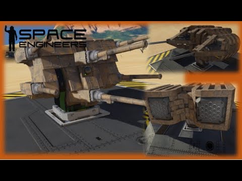 More Custom Turret Ideas – Space Engineers