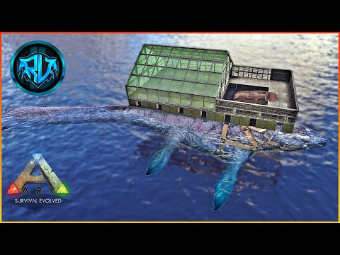 Mosasaurus Üstüne Deniz Evi!! 😁 | Ark: Survival Evolved | S5 Bölüm #14 [MODSUZ]