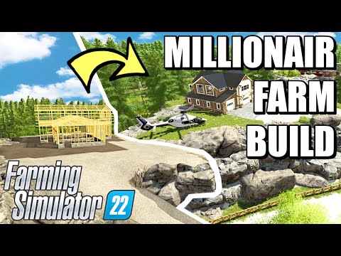 Multi-Million Dollar Farm Build on Western Wilds | Farming Simulator 22