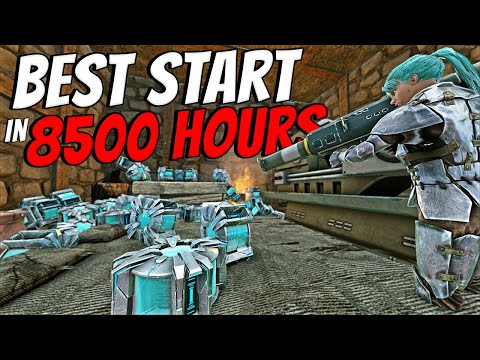 My BEST Start In 8500 HOURS Of ARK