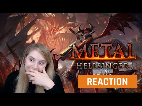 My reaction to the Metal Hellsinger Trailer | GAMEDAME REACTS