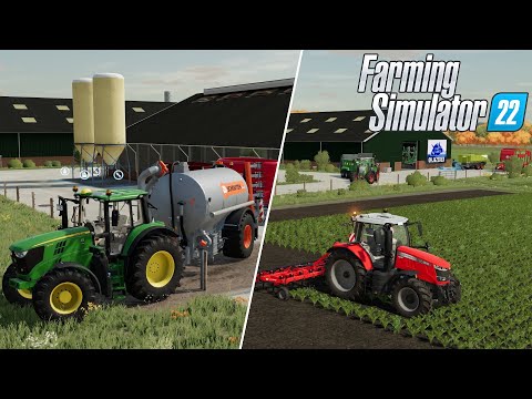 NEDERLANDSE BOERDERIJ BOUWEN + NIEUWE MAP!? – Farming Simulator 22 {G29}
