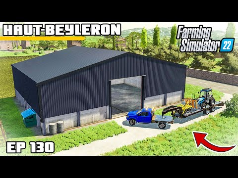 NEW BARN AND MASSIVE VINEYARD! | Farming Simulator 22 – Haut-Beyleron | Episode 130