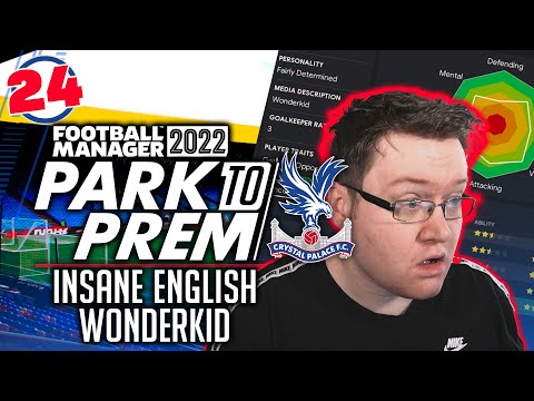 NEW FAVOURITE WONDERKID? | Crystal Palace Ep.24 – Park To Prem FM22 | Football Manager 2022
