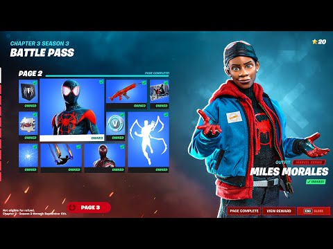 NEW Fortnite Season 3 Battlepass REVEALED