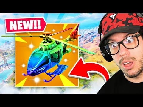 New *HELICOPTER* UPDATE in Fortnite!