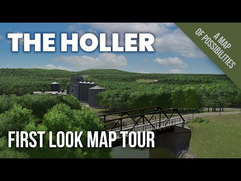 New Map – The Holler – Impressive and Customisable – Farming Simulator 22