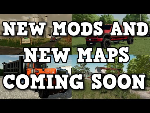 NEW MODS AND MAPS COMING SOON TO ALL PLATFORMS (PS4, PS5, XBOX, AND PC) | Farming Simulator 22