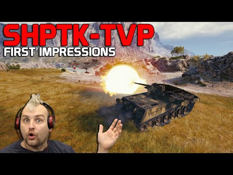 NEW Tier VIII: ShPTK-TVP – First Impressions | World of Tanks