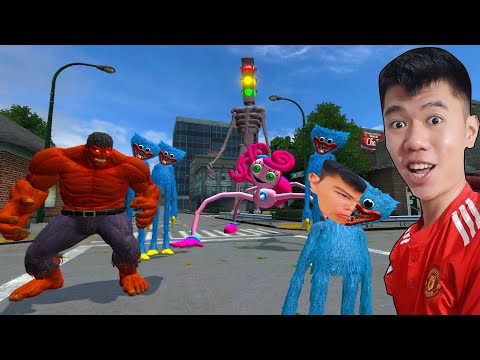 Nhân BiBi Đóng Giả Huggy Wuggy Để Tìm Ra Nơi Ở Của Mommy Long Legs! Poppy Playtime Chapter 2