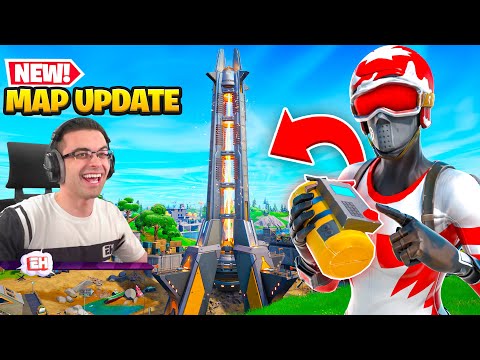 Nick Eh 30 reacts to The Collider in Fortnite!