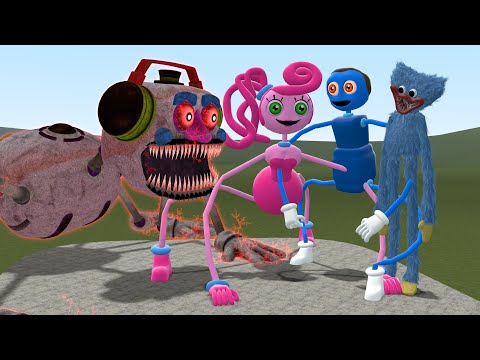 NIGHTMARE DJ MUSIC MAN VS MOMMY LONG LEGS VS HUGGY WUGGY In Garry's Mod! (Poppy Playtime Chapter 2)
